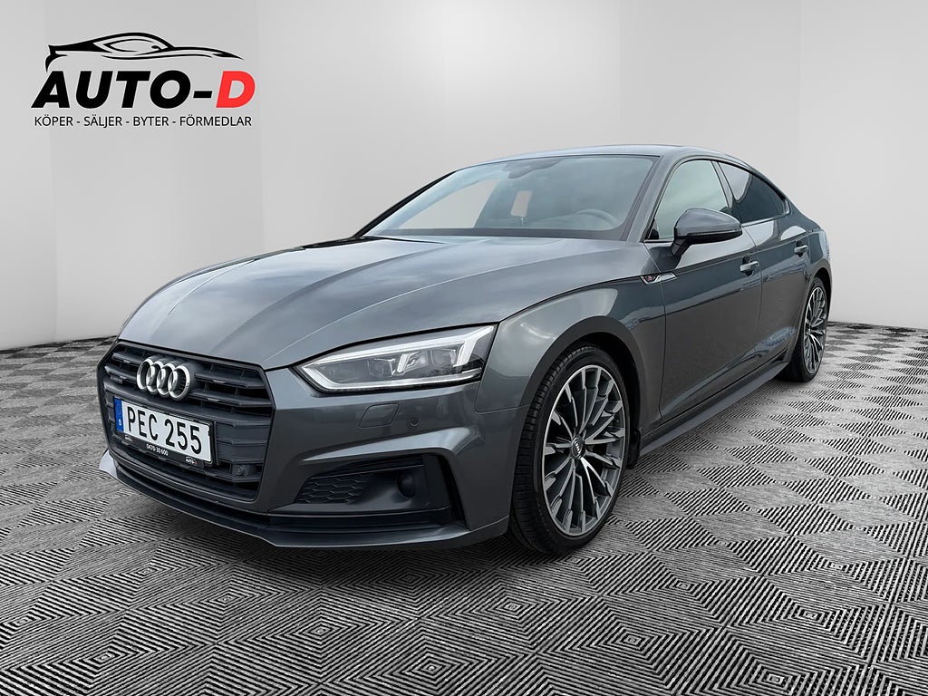 Audi A5 Sportback 2.0 TDI quattro S Tronic S Line 190hk/SE UTR