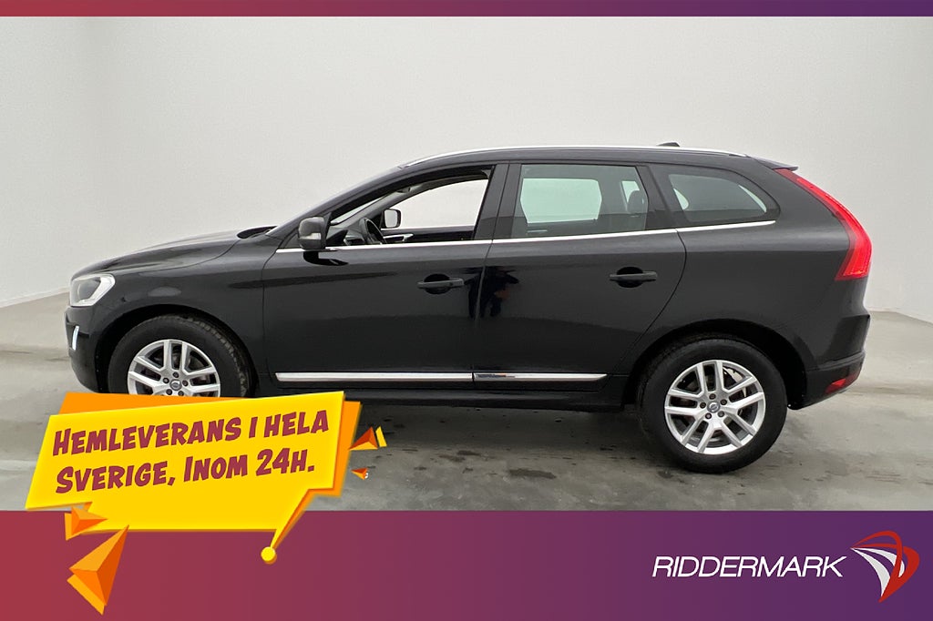Volvo XC60 D4 AWD Classic Summum VOC Pano Skinn D-Värm Drag