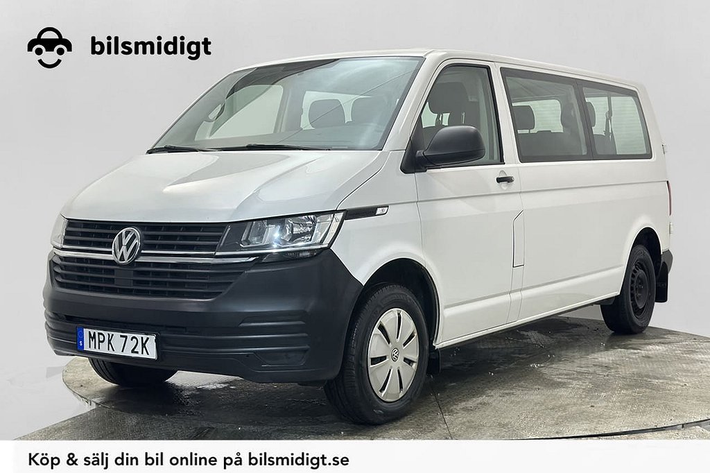 Volkswagen Transporter T30 2.0 TDI BMT 9-sits Sensorer Moms