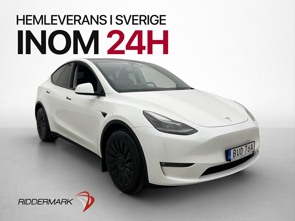 Tesla Model Y Long Range AWD Pano Svensksåld Autopilot