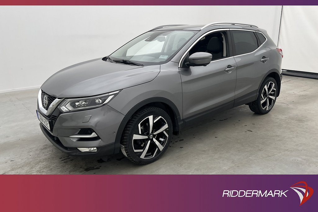 Nissan Qashqai 1.3 DIG-T 160hk Tekna Pano 360° Navi Keyless