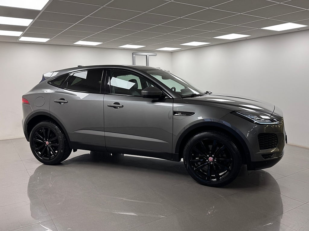 Jaguar E-PACE P200 AWD Svensksåld Black EDT. Meridian Navi LED bild 8