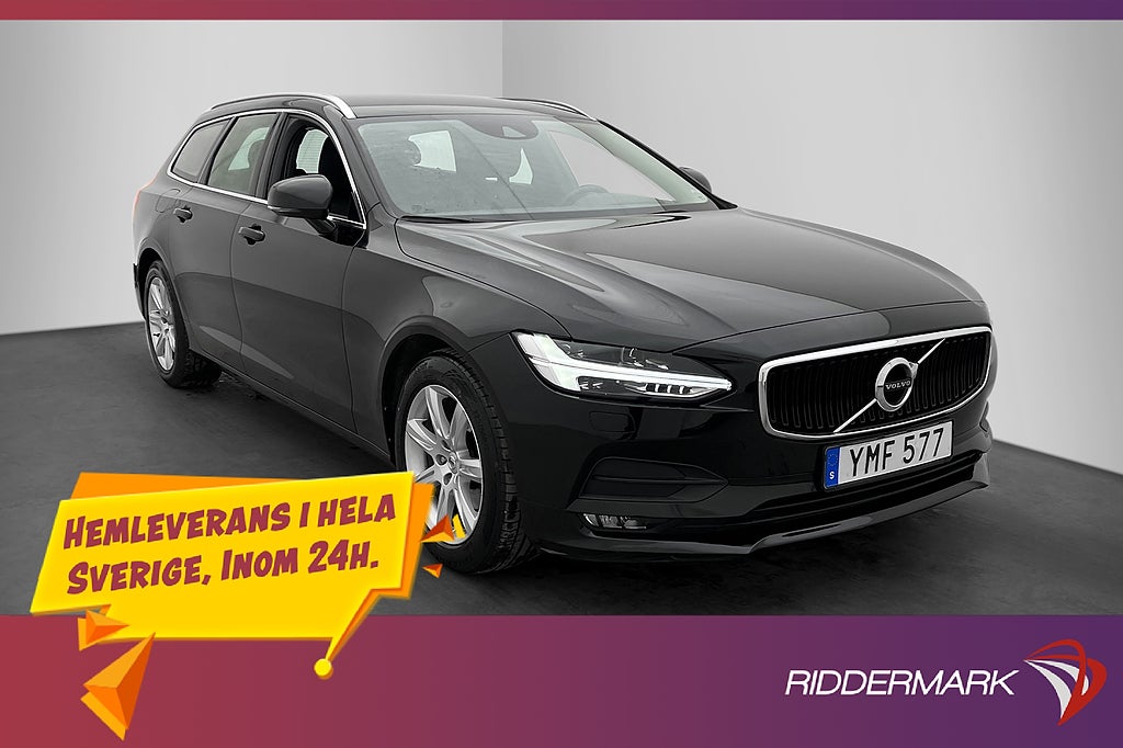 Volvo V90 D3 150hk Momentum Värmare Rattvärme VOC Adaptiv