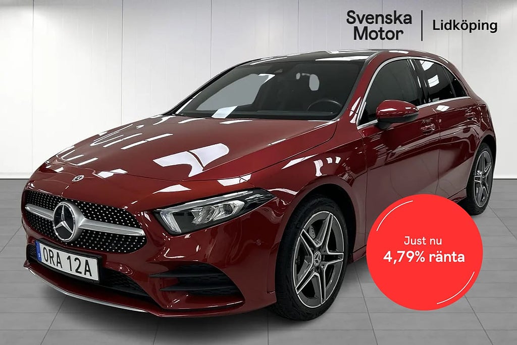 Mercedes-Benz A 250 e Backkamera, Farthållare, GPS, 4,79% Kampanj rä...