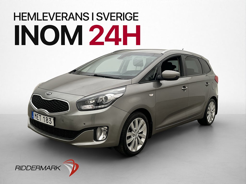 Kia Carens 1.7 CRDi 7-Sits Dragkrok Rattvärme Farthållare