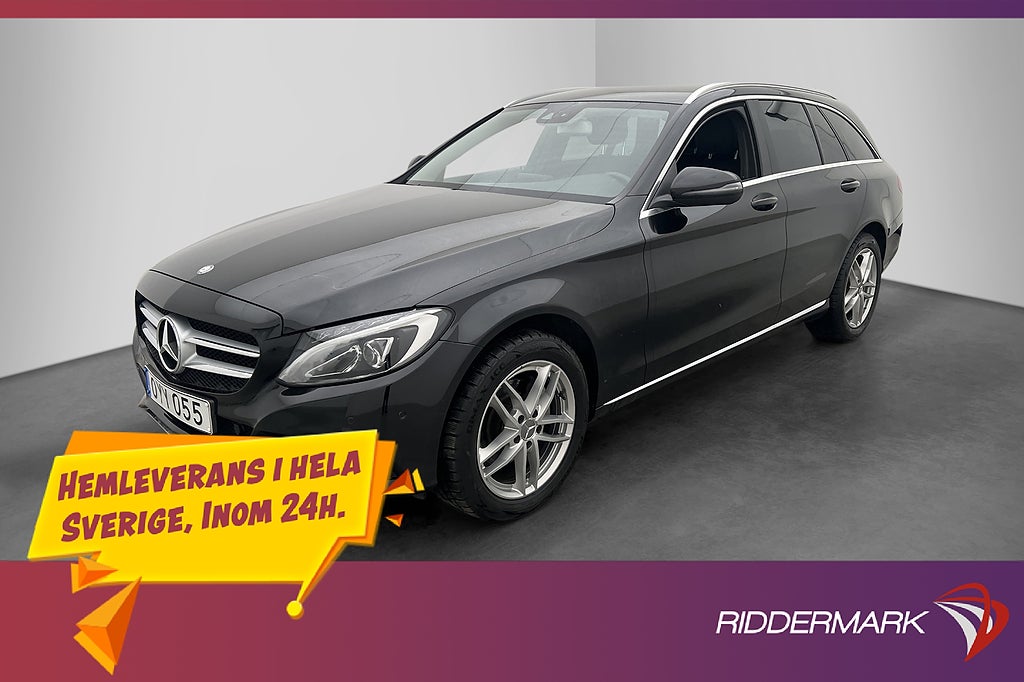 Mercedes-Benz C 220 T d 170hk 4MATIC Värm Drag Farthållare