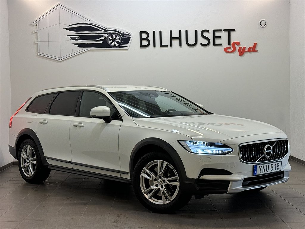 Volvo V90 Cross Country D4 AWD 190hk Värmare/Krok/Bkamera/Nyservad/Kamrem 