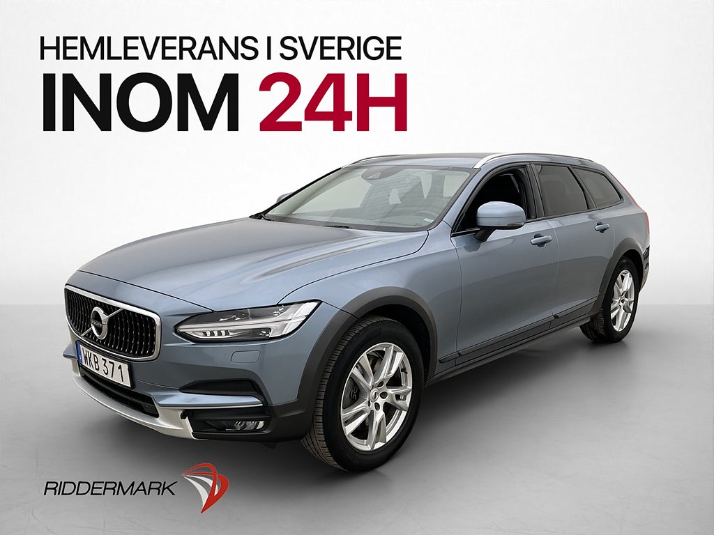 Volvo V90 Cross Country D4 190hk AWD Kamera Värmare VOC Drag