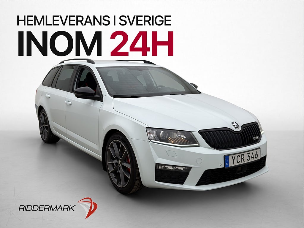Skoda Octavia RS TDI 4x4 Premium Canton Kamera Navi Skinn