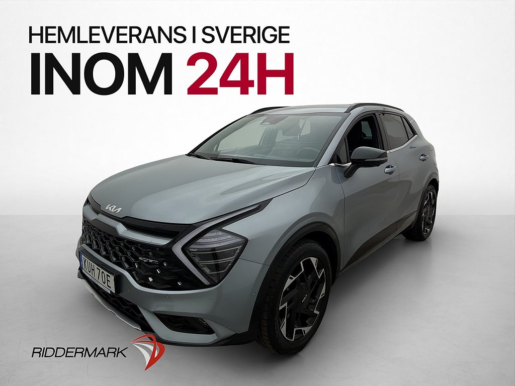 Kia Sportage PHEV 265hk GT-Line H/K 360° Kamera CarPlay