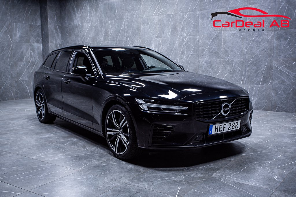 Volvo V60 Recharge T8 AWD R-Design Värmare Kamera Drag MOMS