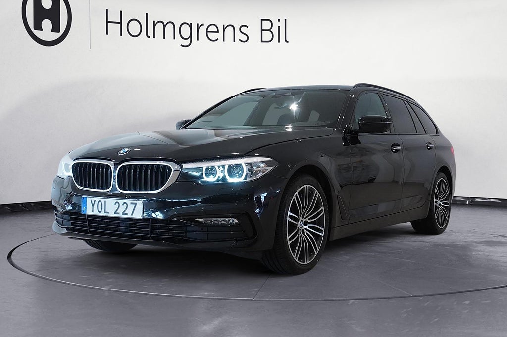 BMW 520d xDrive Touring Sport Drag Läder Keyless Värmare 190hk | Ränta