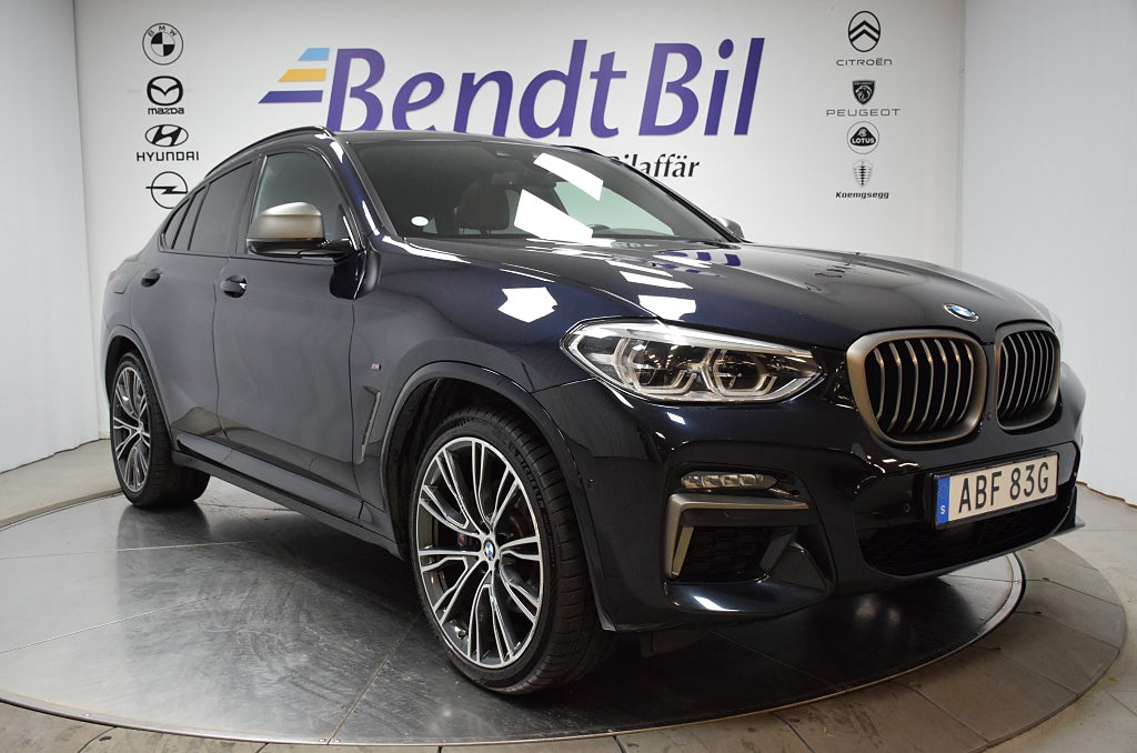 BMW X4 M40i Innovation Panorama Dragkrok 360 hk