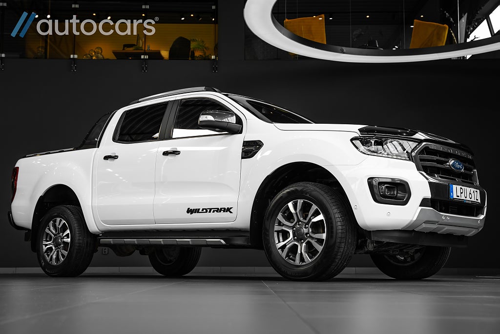Ford ranger Wildtrak 2.0 Bi-Turbo 4x4|Leasbar|3.5T Drag|D-Värmare