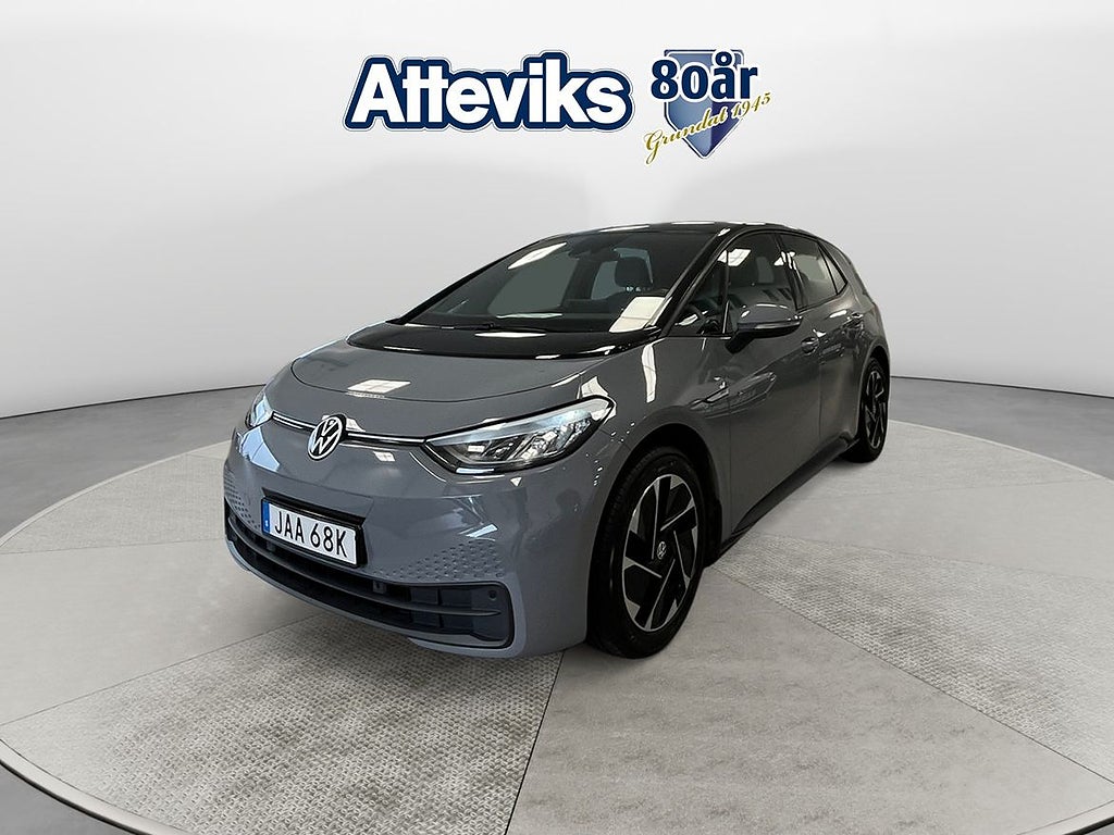 Volkswagen ID.3 Pro Performance 204hk *P.värmare/P.sensorer*
