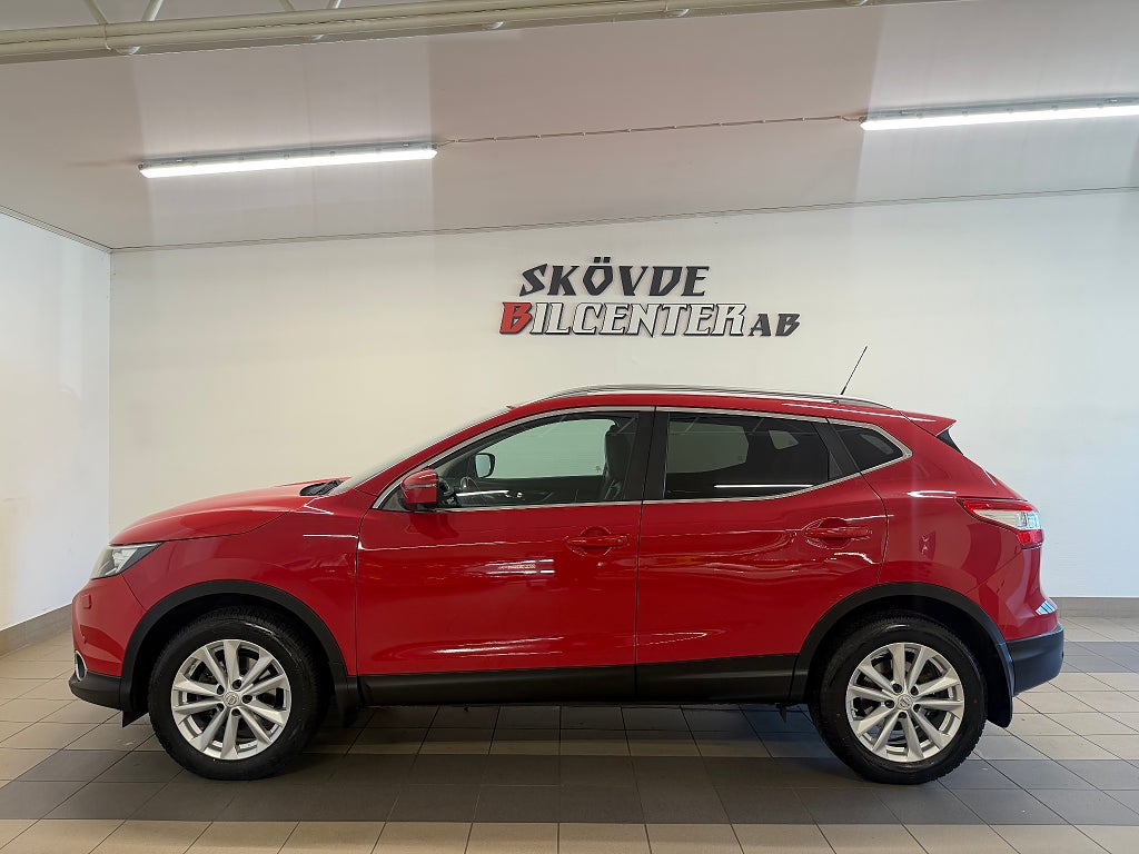 Nissan Qashqai 1.2 DIG-T Nyservad/6-Växlad/360°kamera/KeylessGO/GPS