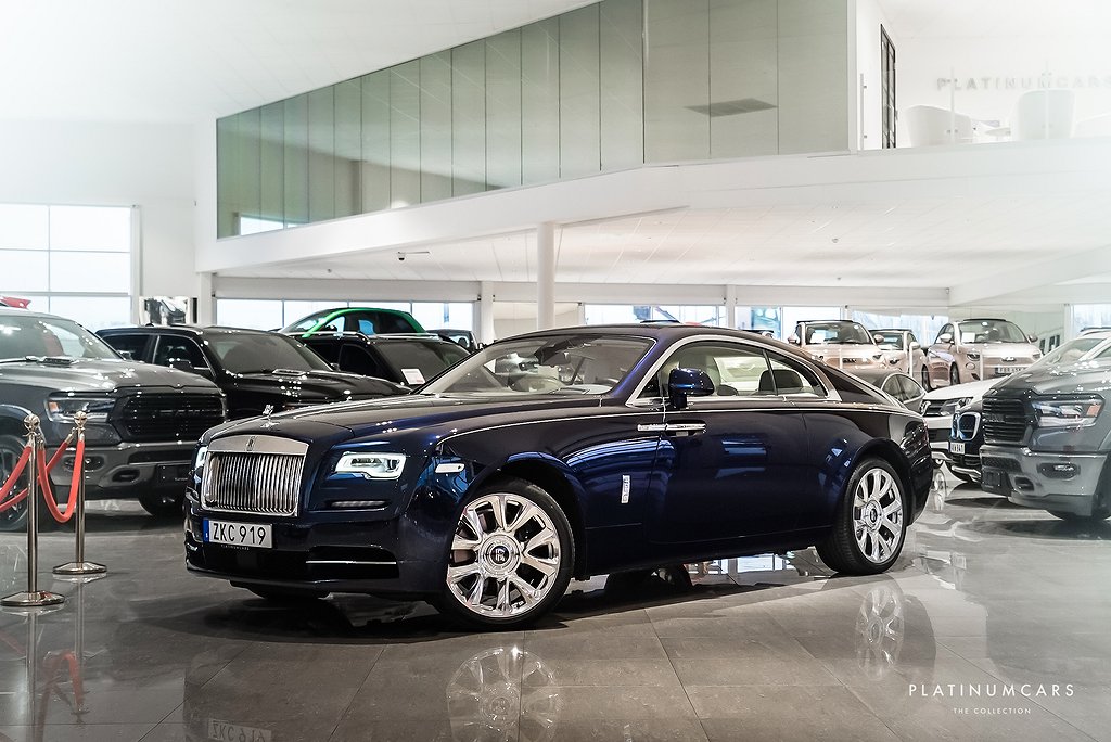 Rolls-Royce Wraith V12 632hk / Sv.såld / SE SPEC / LÅGA MIL