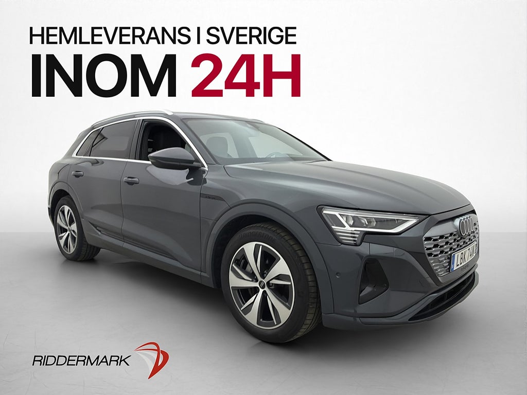 Audi Q8 55 e-tron Quattro 408hk Luftfjädring Dragkrok Kamera