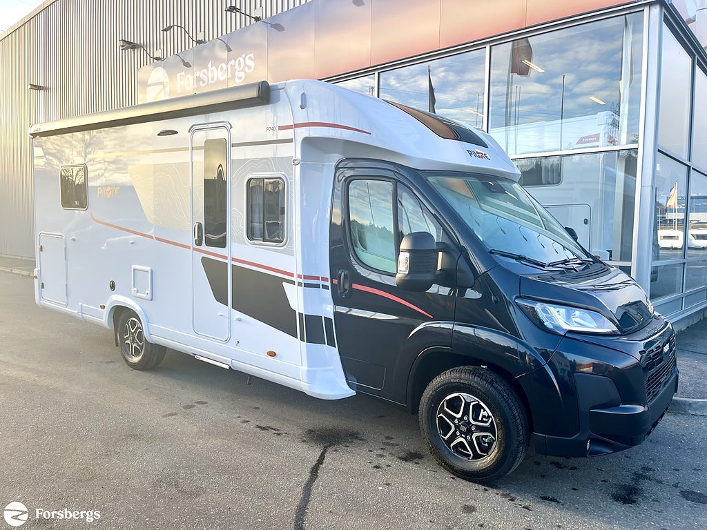 Pilote P740 FC EVIDENCÉ Med omvandlare!