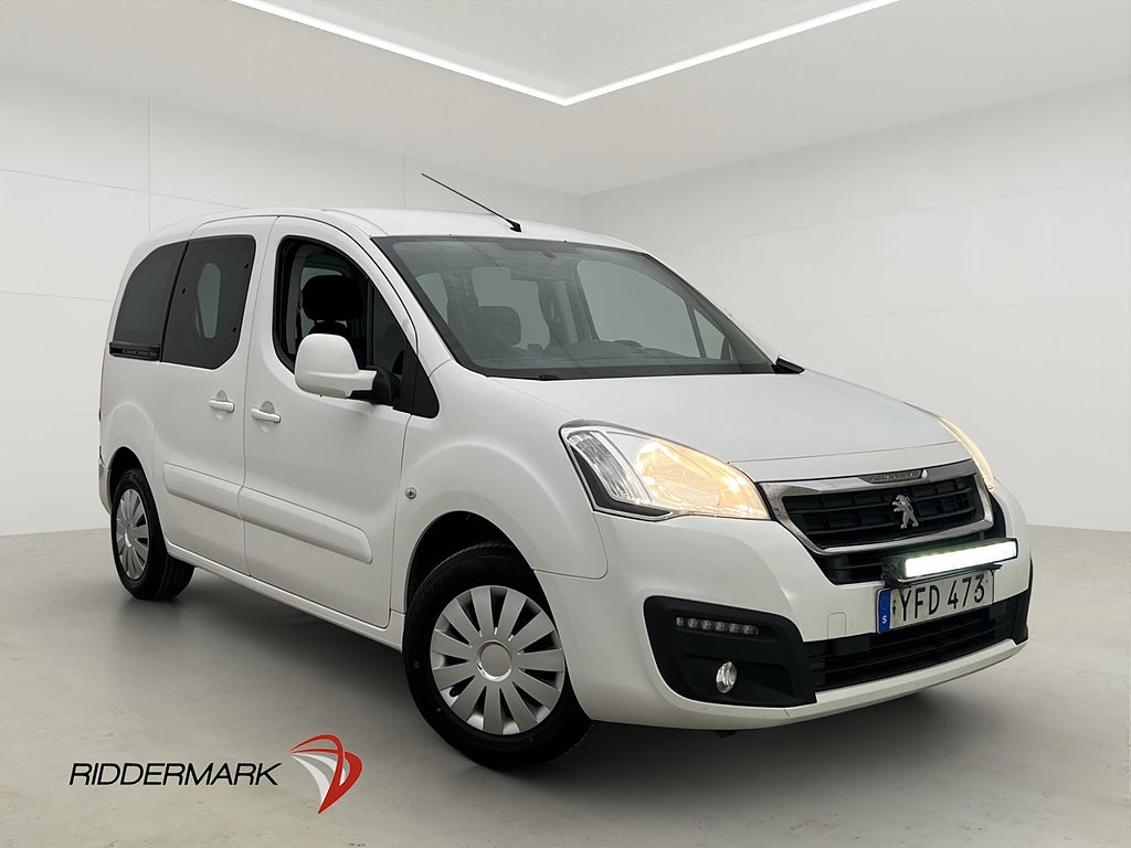 Peugeot partner tepee 1.6 4x4 99hk Värmare Farthållare 5-Sit