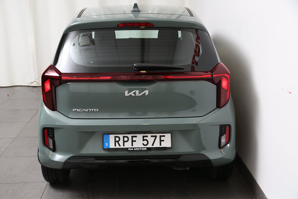 Kia Picanto 1,0 GDI 68hk Action Automat Navi Kamera P-sensorer 2026