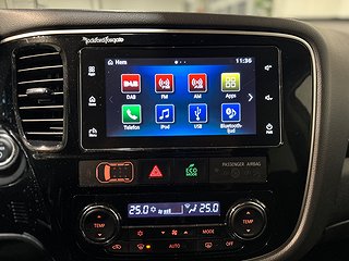 Mitsubishi Outlander PHEV Business 360° Pvärm Drag Skinn SoV