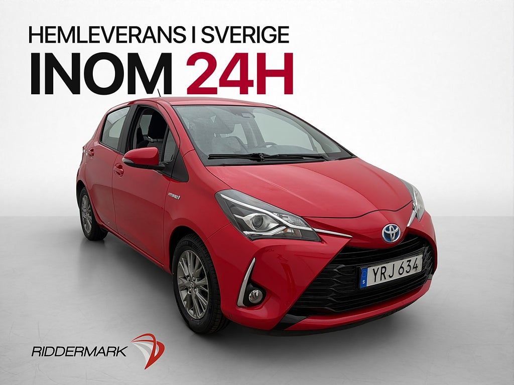 Toyota Yaris Hybrid 101hk Active Backkamera 0,37l/mil