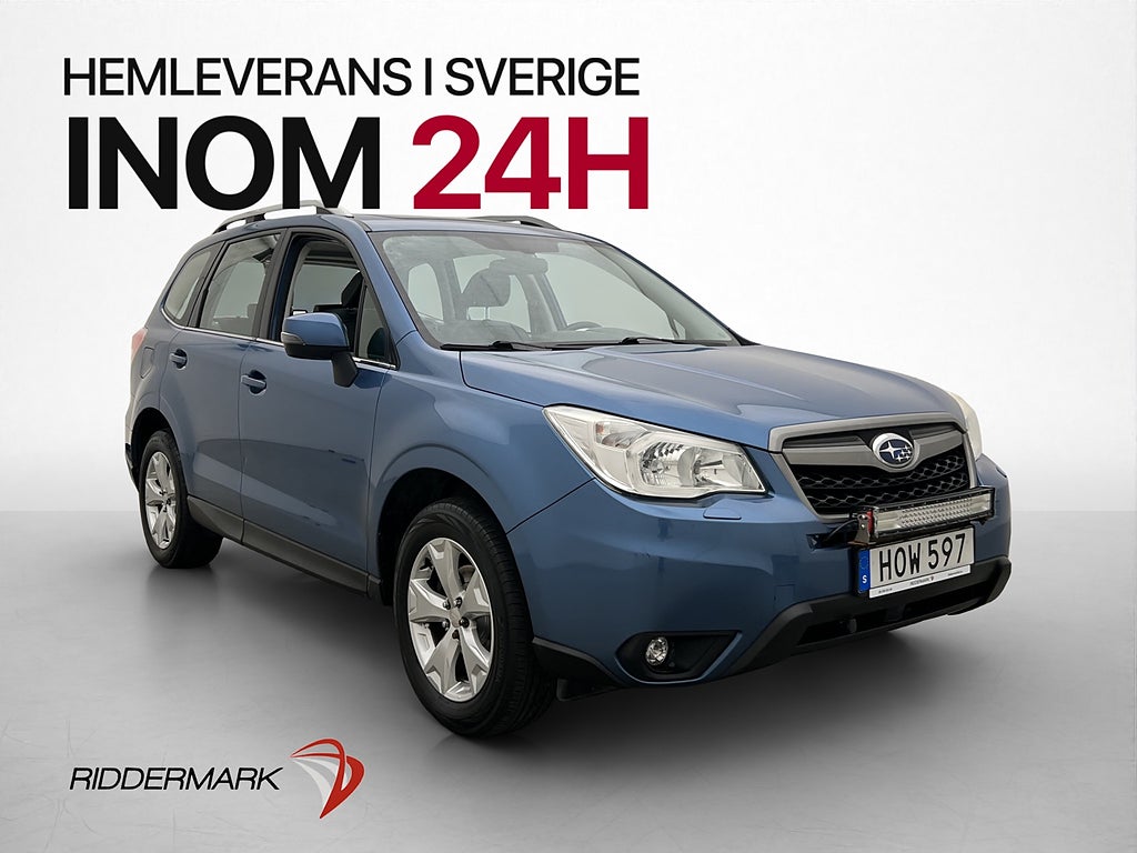 Subaru Forester 2.0 4WD 150hk Drag Pano Kamera Skinn