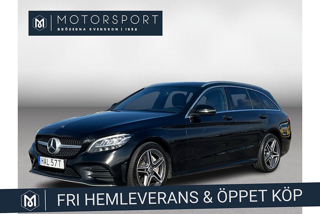 Mercedes-Benz C 220 T d 4MATIC AMG line Värmare Kamera Drag
