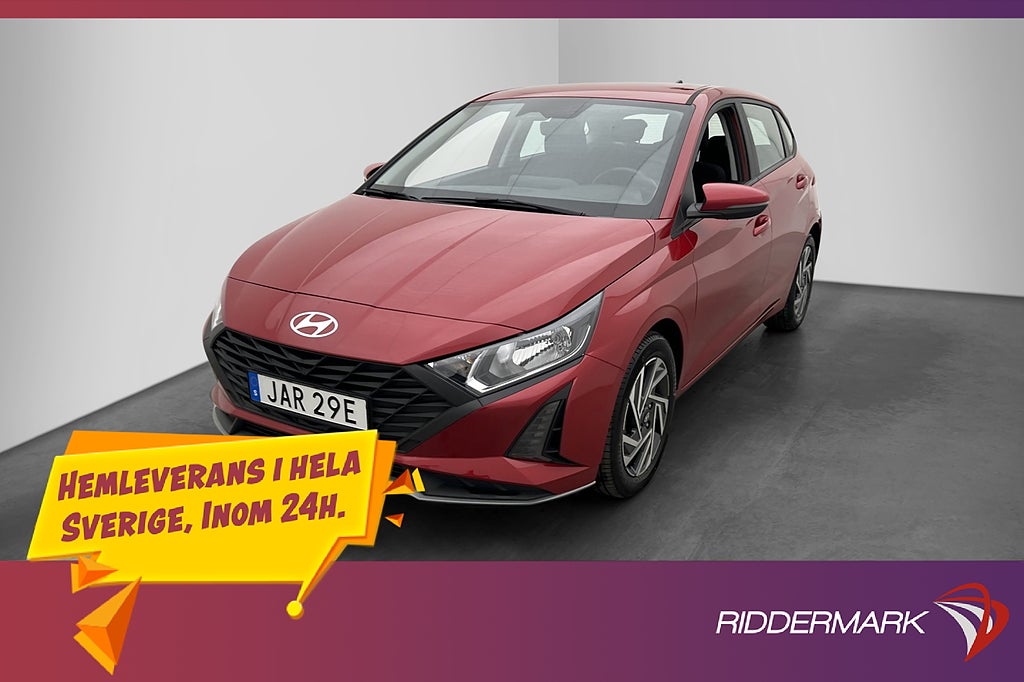 Hyundai i20 1.2 MPi 84hk Essential B-Kamera Moms Carplay