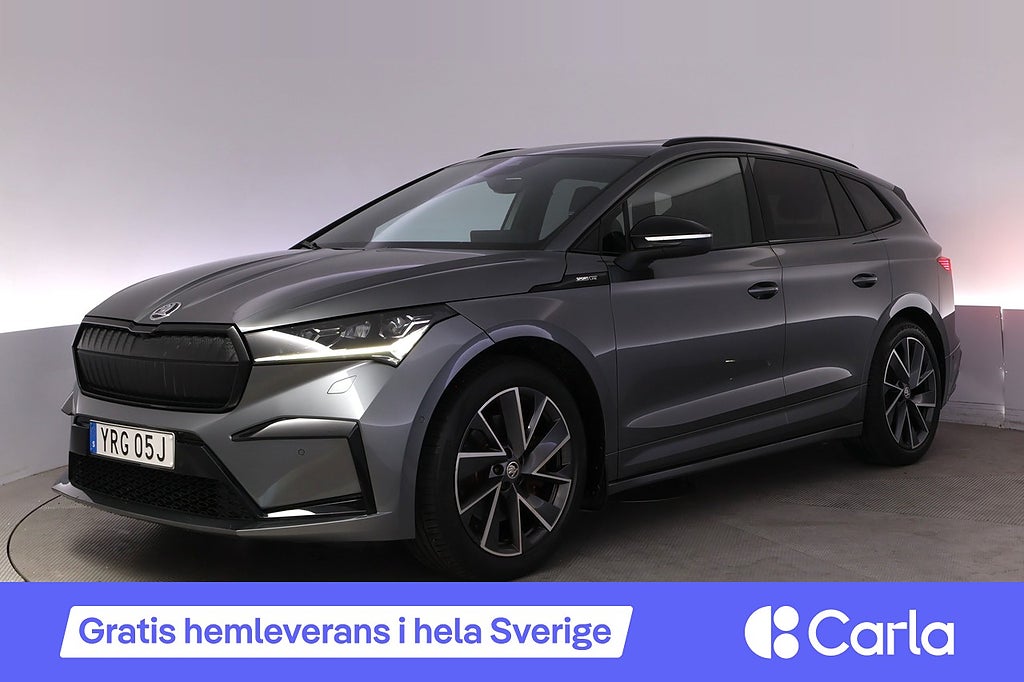 Skoda Enyaq iV 80 Sportline Drag Pano Kamera BLIS Navi