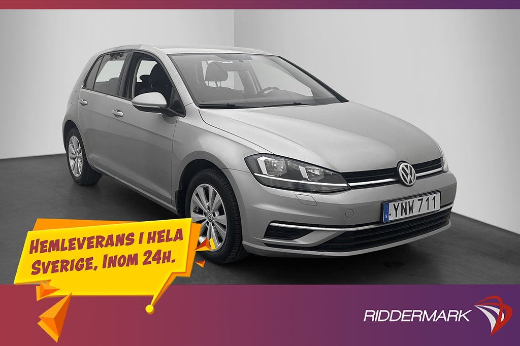 Volkswagen Golf 1.0 TSI 110hk Adaptiv-Fart Apple CarPlay