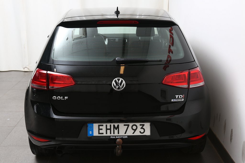 Volkswagen Golf 1,6 TDI 105hk Masters DSG 5D Kamera Drag 2015