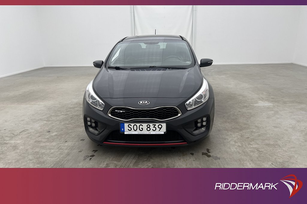 Kia Cee´d pro_GT 1.6 GDI 204hk Sensorer Halvskinn Rattvärme