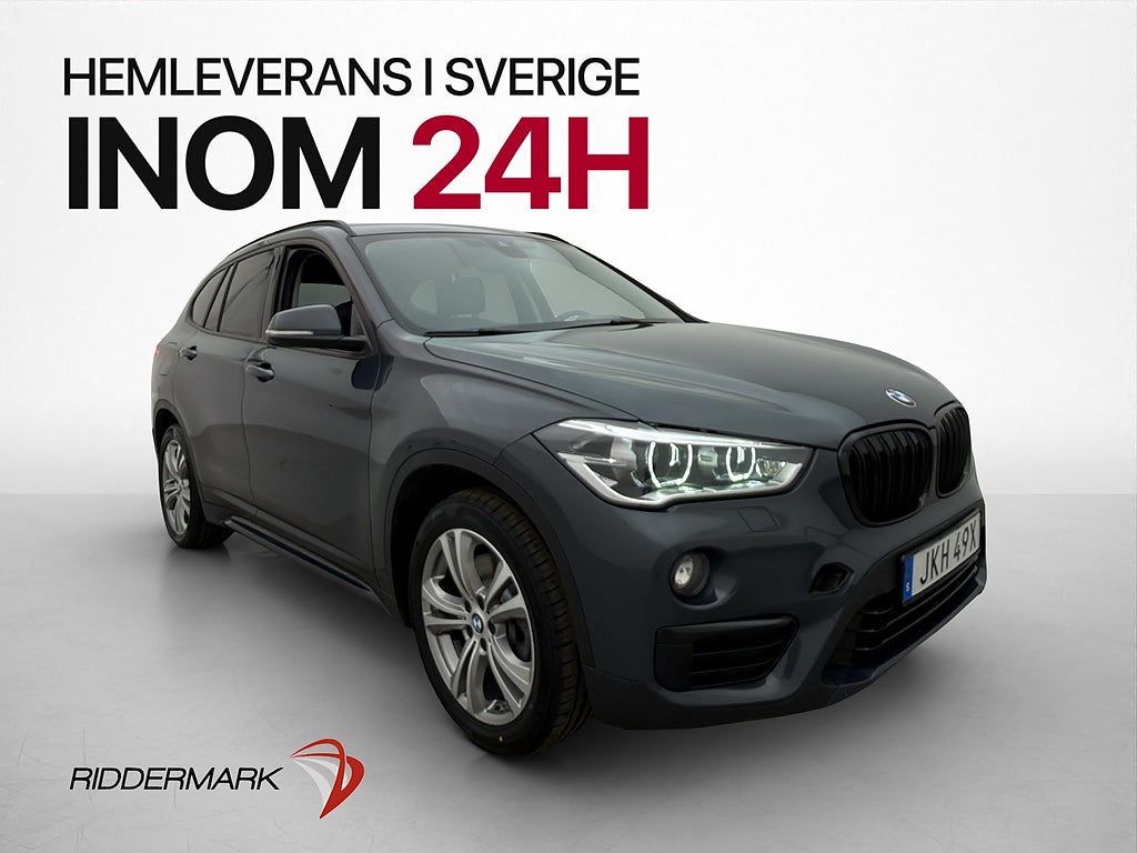 BMW X1 xDrive20d Sport line 190hk HUD Navi Sensorer Dragkrok