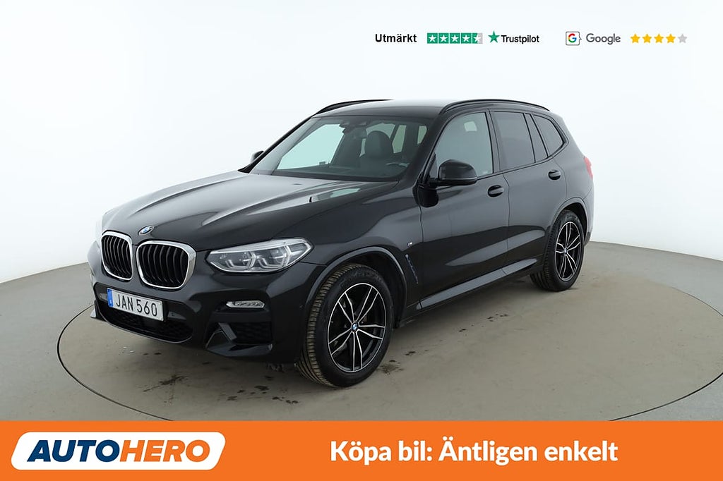 BMW X3 xDrive20d M Sport / Dragkrok, H/K, HUD, GPS