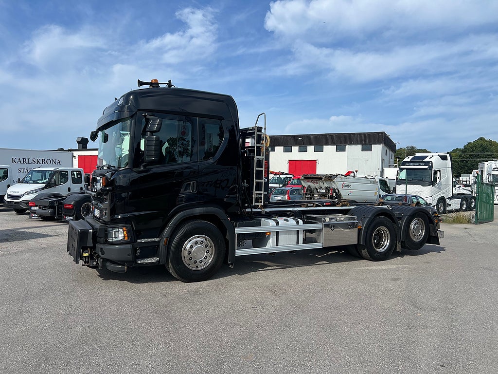 Scania G450 6x2*4 XT Lastväxlare, Fullt Plogutrustad