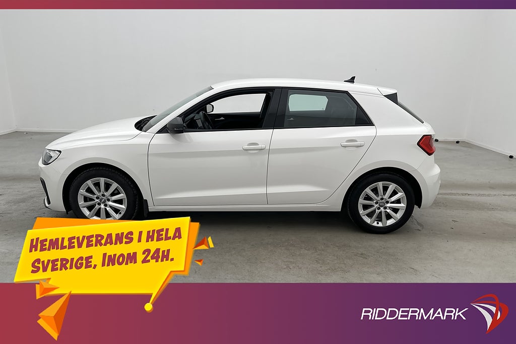 Audi A1 Sportback 30 TFSI 116hk Proline Cockpit Sensorer
