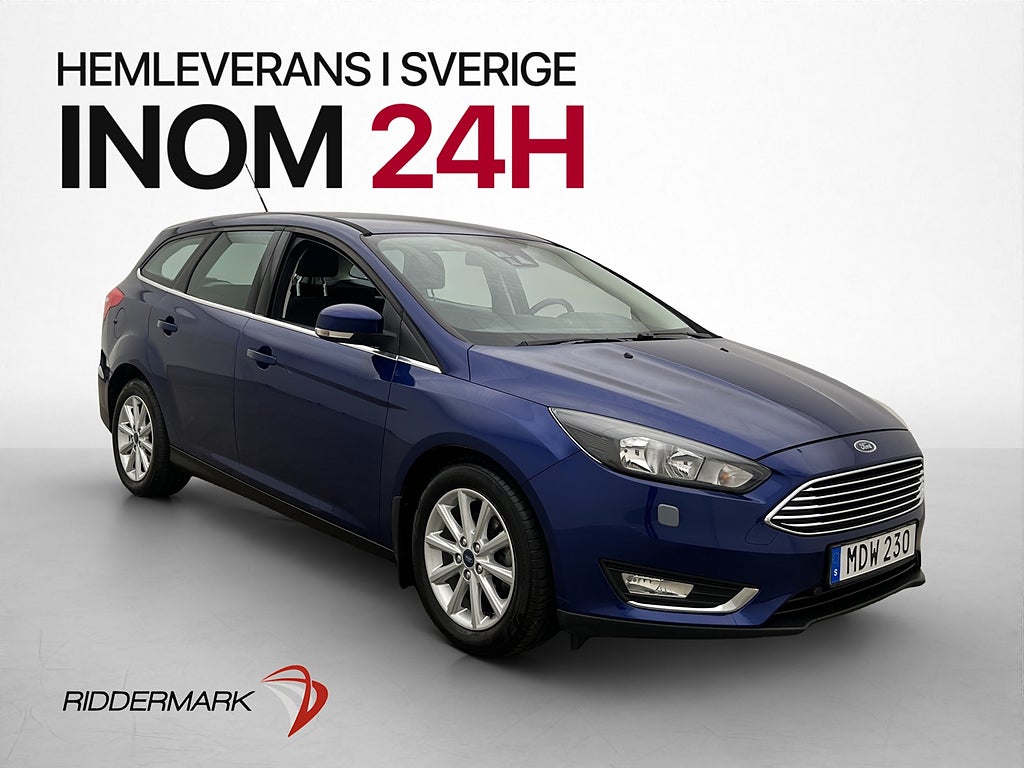 Ford Focus 1.0 Titanium M/K-Värmare Kamera Farthållare