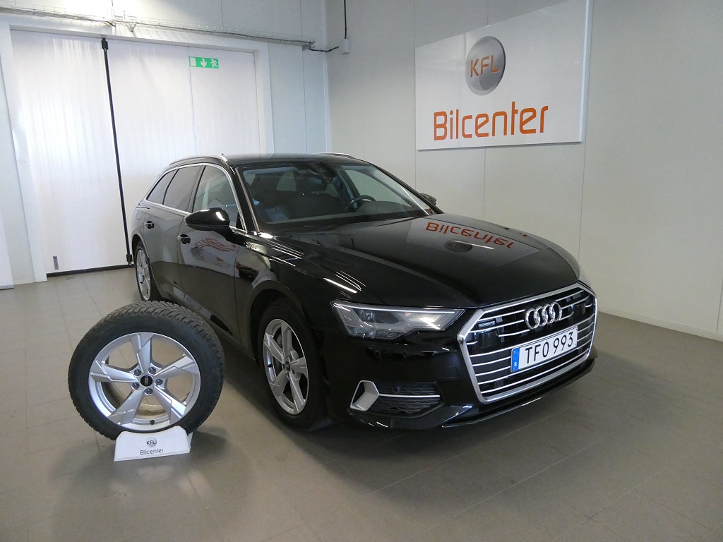 Audi A6 50 TFSI e quattro Cockpit-Drag-Navi-Rattvärme-SoV