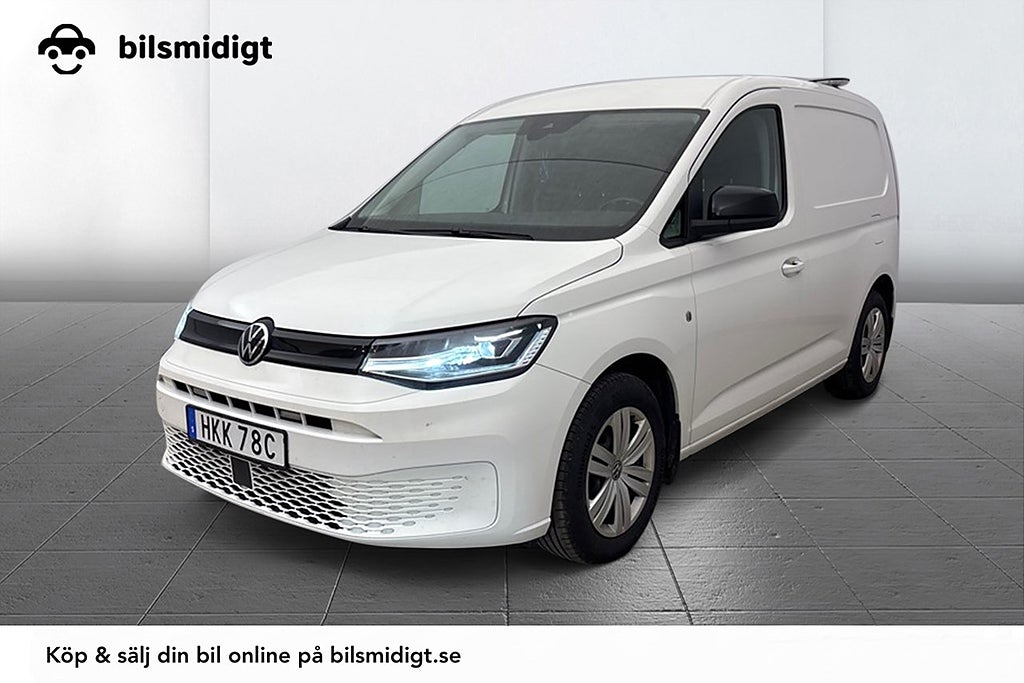 Volkswagen Caddy Cargo 2.0 TDI 4M Inredd Kamera Värmare MOMS 122hk