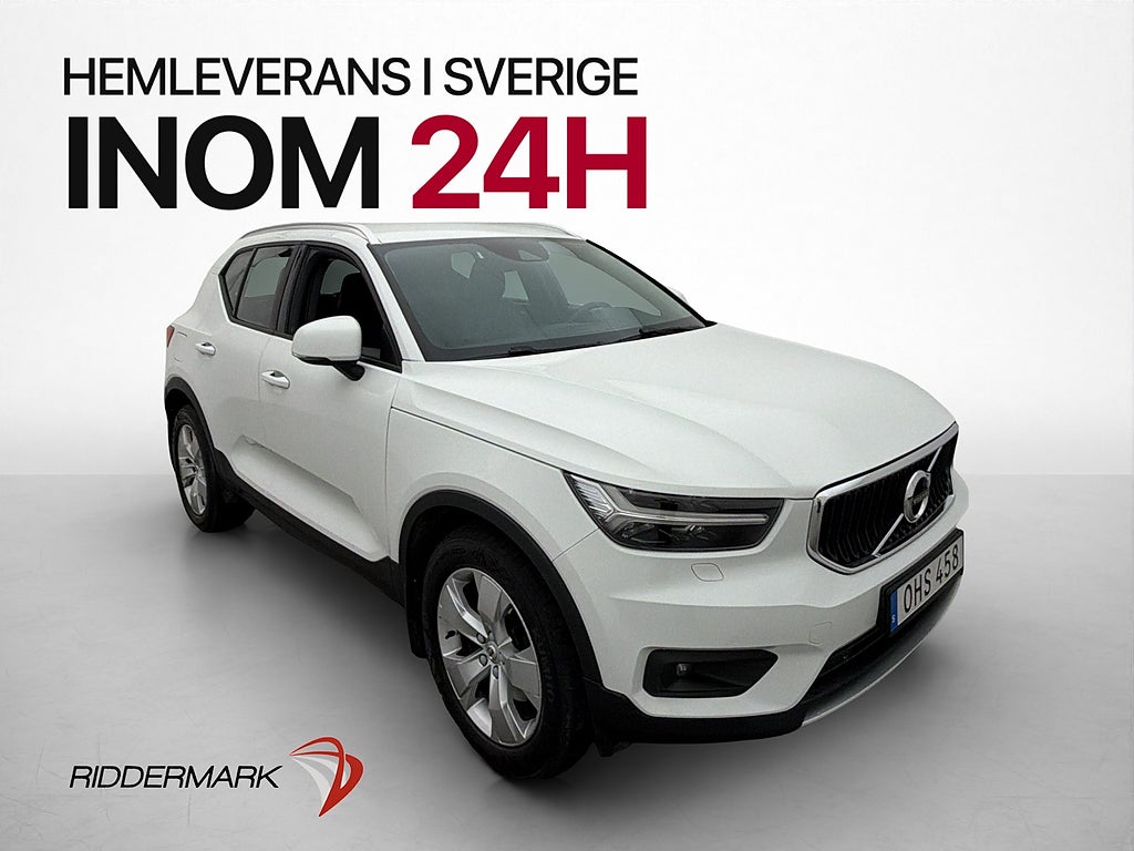 Volvo XC40 T5 AWD Intro Edition Skinn Kamera Drag Värmare