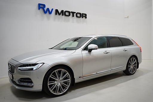 Volvo V90 D5 AWD 235hk Inscription B&W Pano 360° Drag D-värm HUD