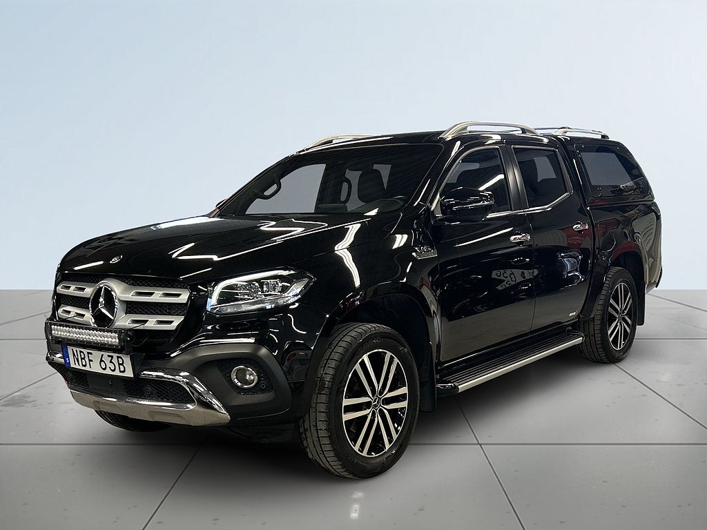 Mercedes-Benz X 350 d 4MATIC 7G-Tronic Plus Drag/360°/D-värm/LED/S&V-Däck