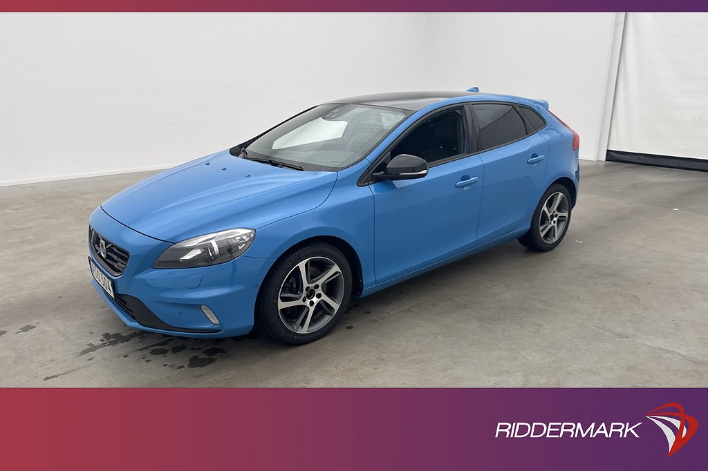 Volvo V40 Cross Country D4 R-Design VOC Pano H/K Värm Drag