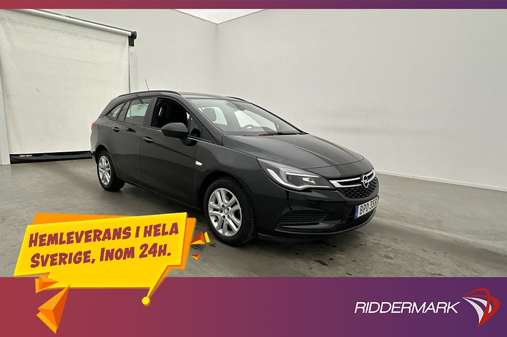 Opel Astra Sports Tourer 125hk Enjoy Sensorer Rattvärme Drag