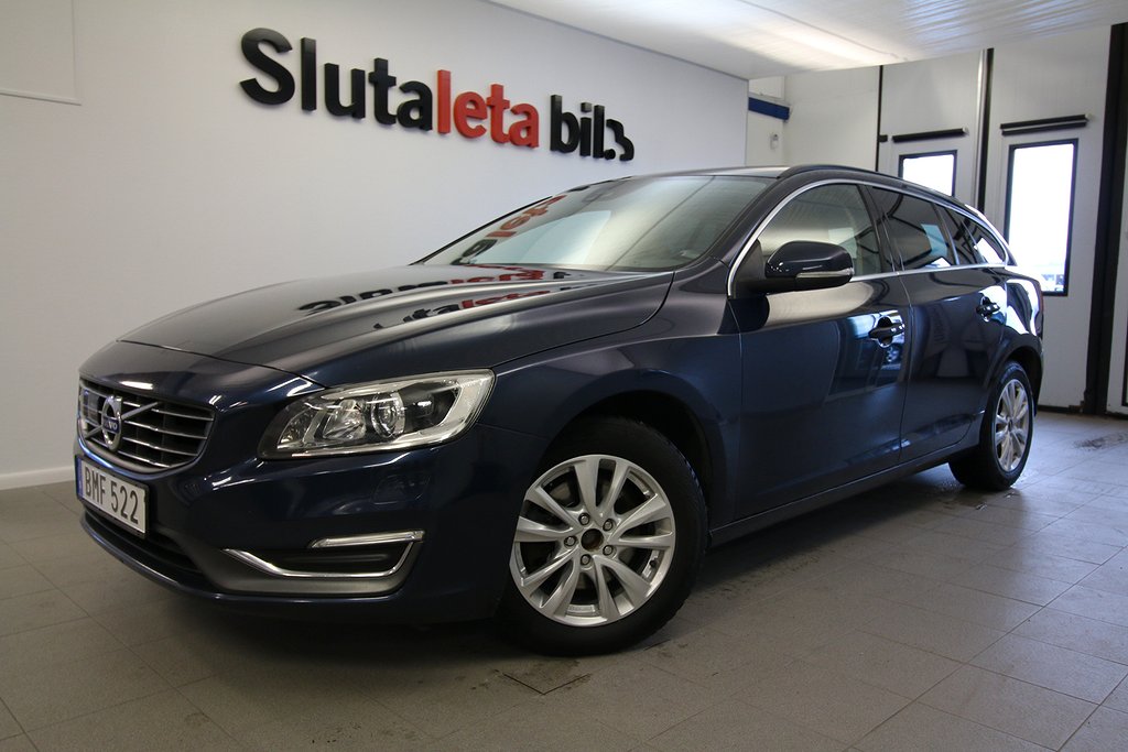 Volvo V60 D4 Automat Drag Skinn Navi B-Kamera S/V Hjul