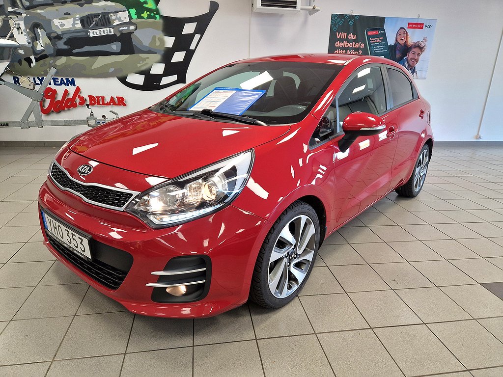 Kia Rio 5-dörrar 1.2 CVVT Special Edition, NAV,  2Brukare,