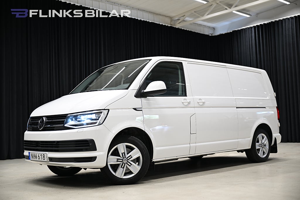 Volkswagen Transporter 4M DSG 204HK L2|Nedlackad|LED|VInredd|EnÄgare|SeUtr!!