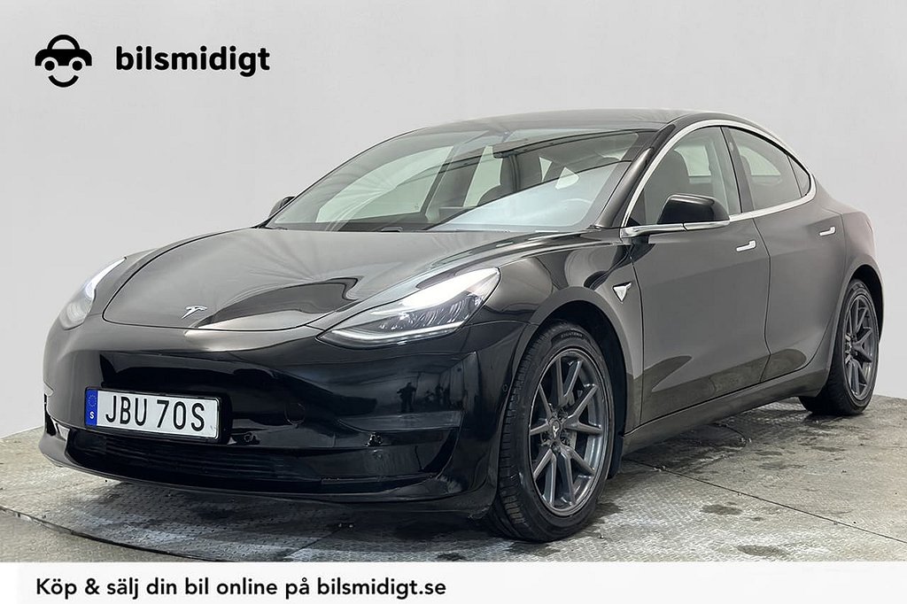 Tesla Model 3 Long Range AWD AutoPilot Pano B-Kam Moms 440hk